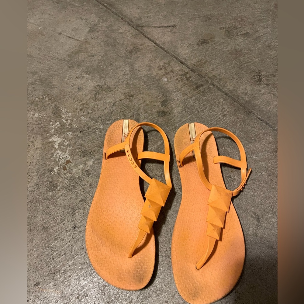 Ipamena Vibrant Orange Women's Sandals